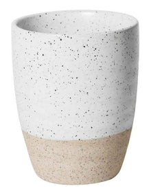 300ml Natural Home Latte Cup in White Speckle