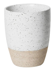 300ml Natural Home Latte Cup in White Speckle