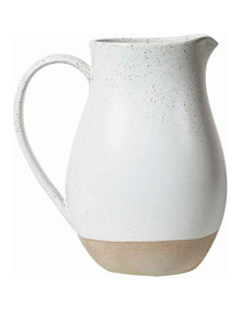 Natural Large Water Jug 1.6L in White Speckle