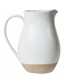 Natural Large Water Jug 1.6L in White Speckle