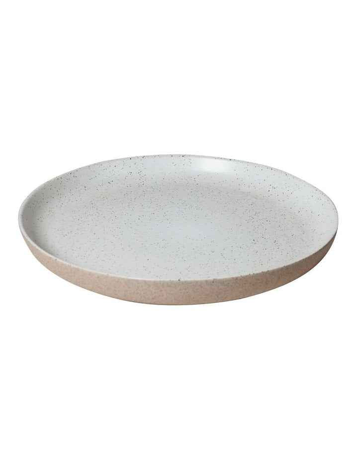 Natural Dinner Plate 27cm in White Speckle
