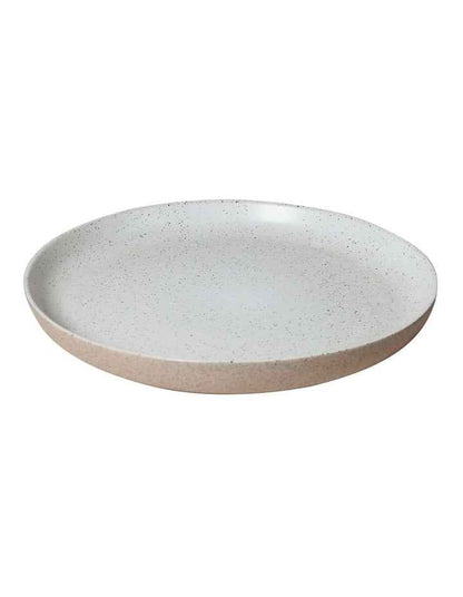 Natural Dinner Plate 27cm in White Speckle