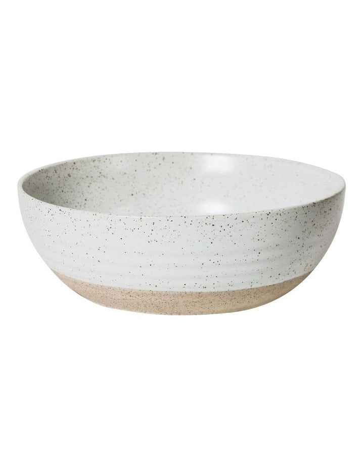 20cm Natural Home Breakfast Bowl in White Speckle