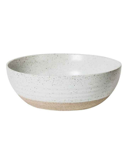 20cm Natural Home Breakfast Bowl in White Speckle