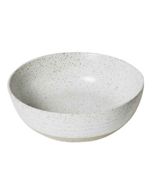 20cm Natural Home Breakfast Bowl in White Speckle