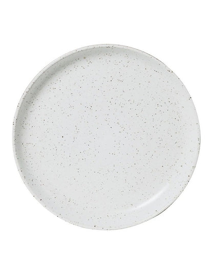 Natural Side Plate 20cm in White Speckle