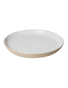 Natural Side Plate 20cm in White Speckle