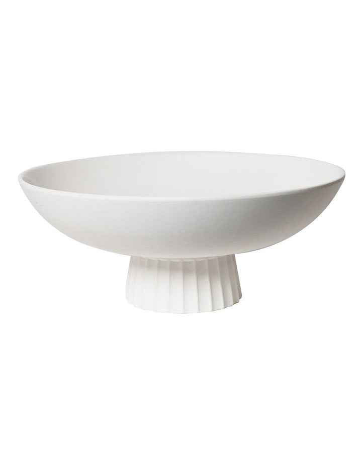 32cm Lume Fruit Bowl in White