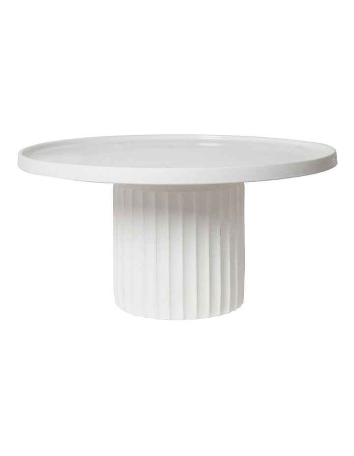 Lume Cake Stand in White