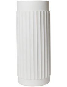 Lume 10.5x29cm Vase in White