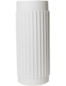 Lume 10.5x29cm Vase in White