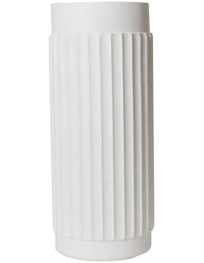 Lume 10.5x29cm Vase in White