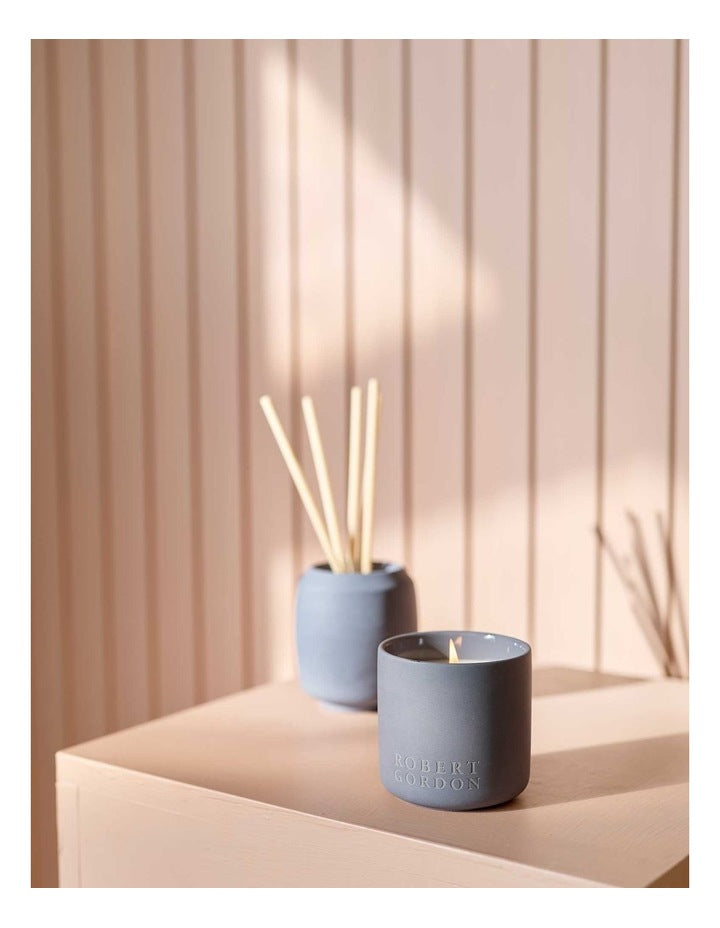 Life On Earth Sandalwood Candle in Slate