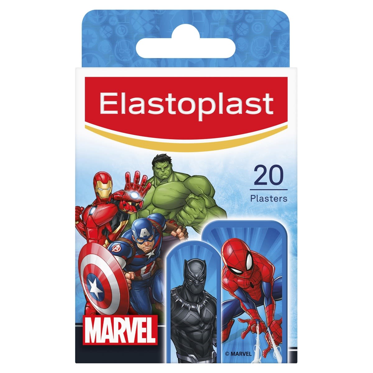 20 Pack Marvel Elastoplast Plasters