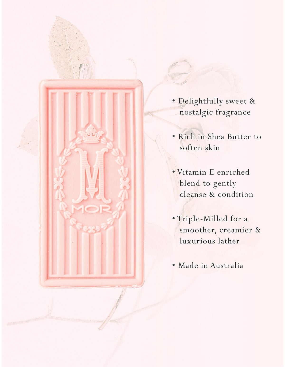 TRIPLE MILLED SOAP 180 G MARSHMALLOW