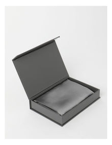 Luxe Silk Pillowcase in Charcoal