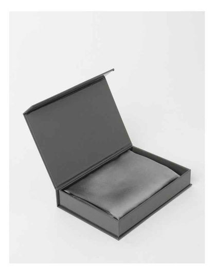 Luxe Silk Pillowcase in Charcoal