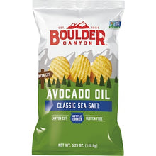 Boulder Canyon Avocado Oil Classic Sea Salt Chips 148.8g