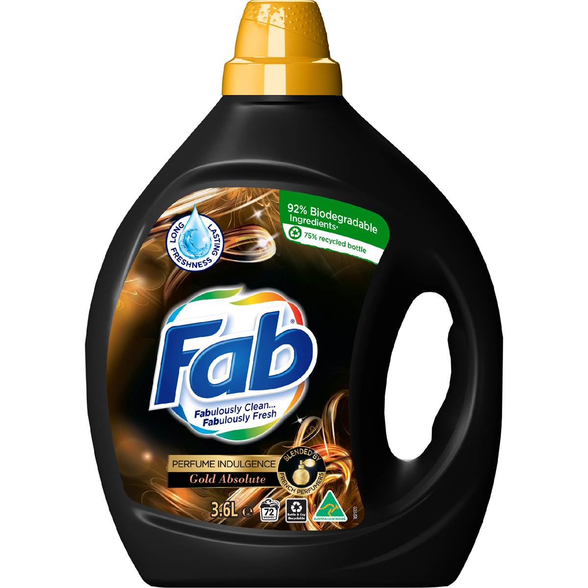 Fab Laundry Liquid Gold Absolute 3.6L