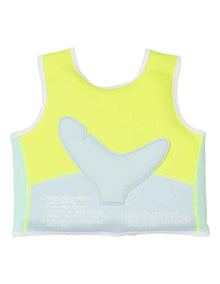 Salty the Shark Swim Vest (2-3 Years) in Neon Yellow