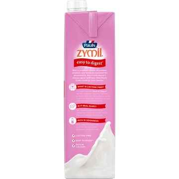 Pauls Zymil Skim Long Life Milk UHT 1L