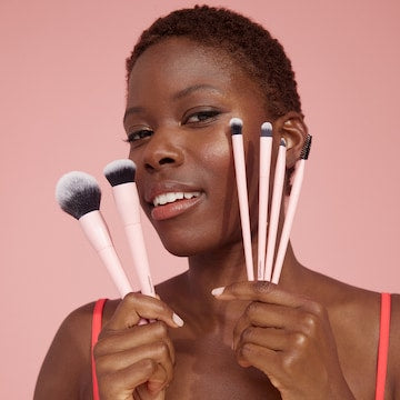 MCoBeauty Pro Foundation & Buffing Brush each