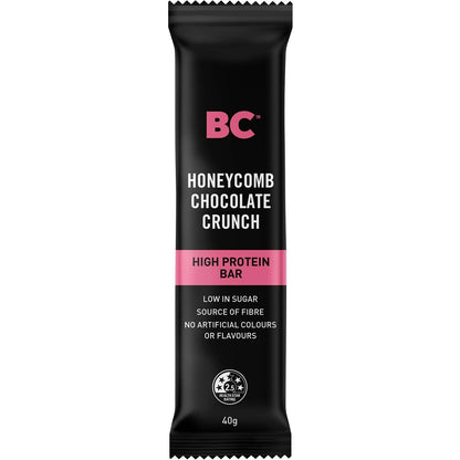 BC Snacks Honeycomb Chocolate Crunch High Protein Bar 40g