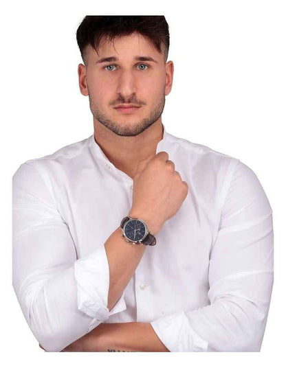 Epoca Stainless Steel Watch in Blue