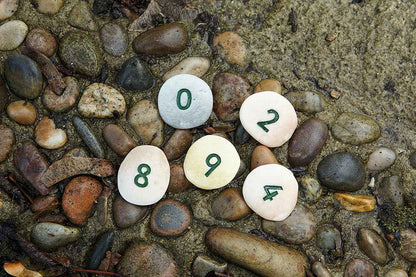 Yellow Door Number Tactile Pebbles Number Bonds 0 to 10 Toddler Toys Early Math Games for Kids  Developmental Toys for Toddlers Gifts Idea 2yrs+