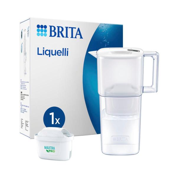 BRITA LIQUELLI WHITE WATER FILTER JUG 2.2L