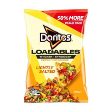 DORITOS LOADABLE CORN CHIPS 255G:LIGHTLY SALTED:.:255 GRAM