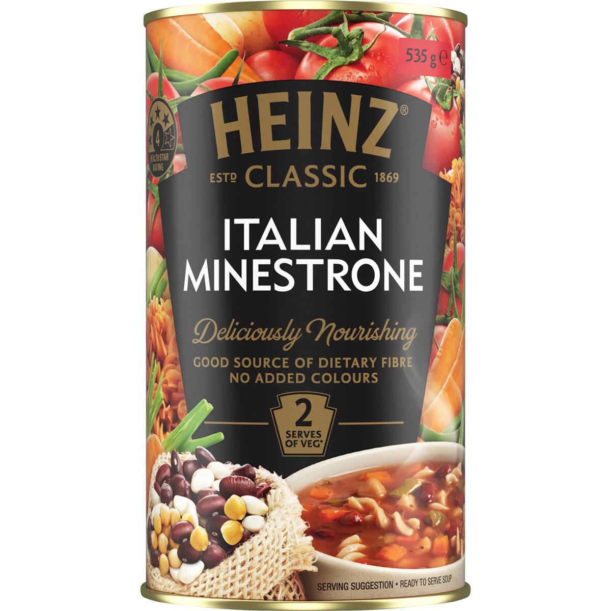 Heinz Classic Italian Minestrone Soup 535g