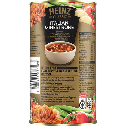 Heinz Classic Italian Minestrone Soup 535g