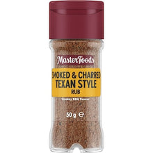 MasterFoods Smoked & Charred Texan Style Rub 50g