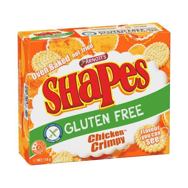 Gluten Free Shapes Biscuits Chicken Crimpy