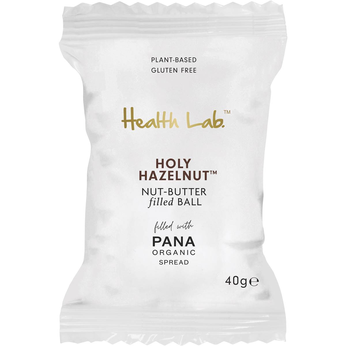 Health Lab Holy Hazelnut Nut Butter Filled Ball 40g