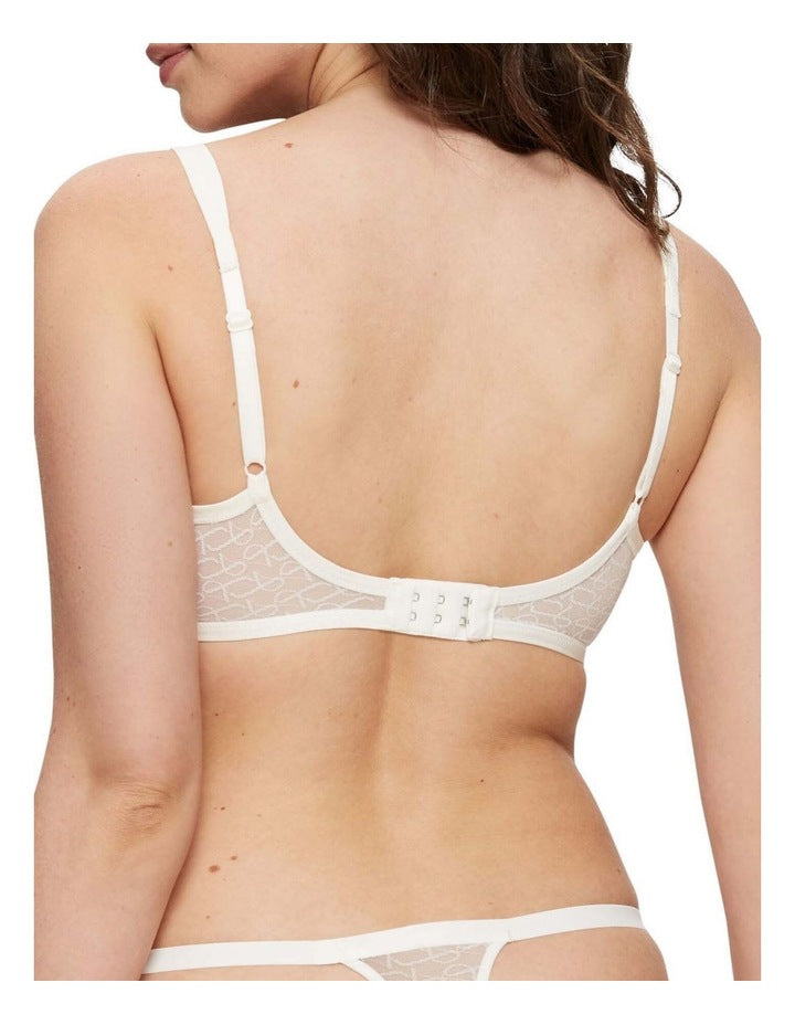 Signature Sheer Minimiser Bra in Ecru