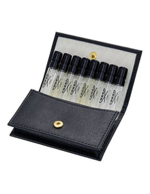 Leather Sample Wallet in Black