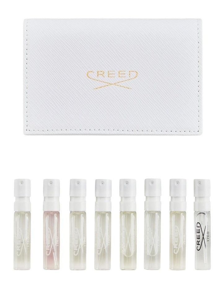 Leather Sample Wallet in White