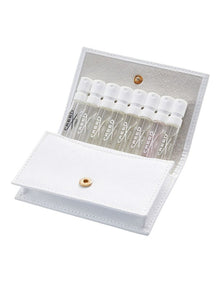 Leather Sample Wallet in White