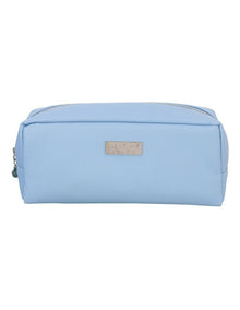 Premium Rectangular Cosmetic Bag in Sky Blue