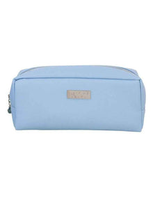 Premium Rectangular Cosmetic Bag in Sky Blue