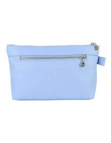 Premium Luxe Large Cosmetic Bag in Sky Blue