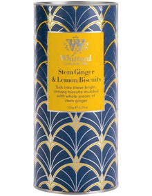 Stem Ginger and Lemon Biscuit Tube 150g