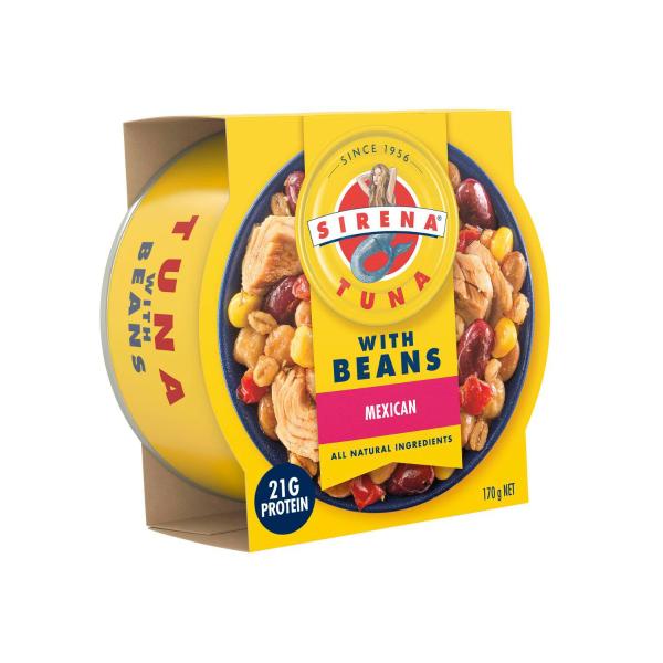 SIRENA TUNA WITH BEANS MEXICAN 170G