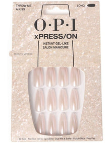 Xpress/On Throw Me A Kiss Long Press-On Nails