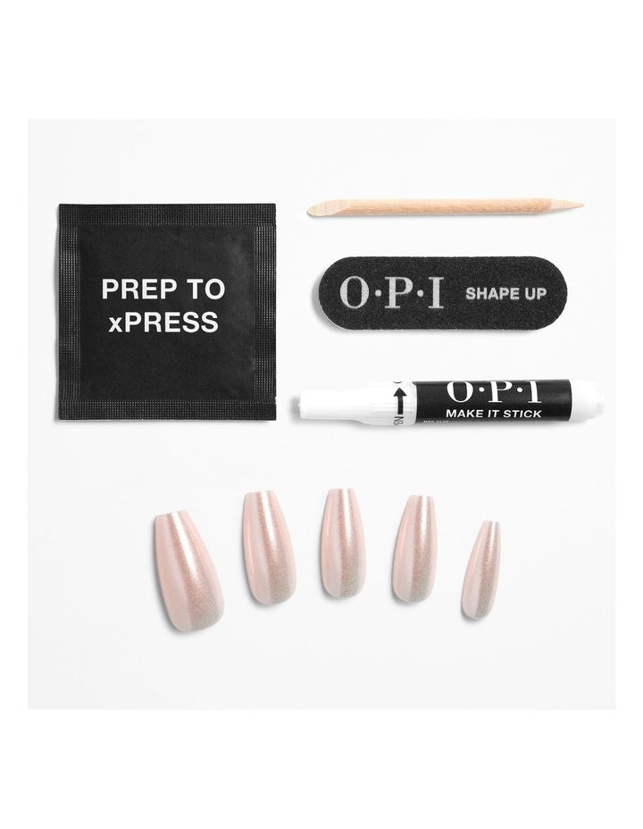 Xpress/On Throw Me A Kiss Long Press-On Nails