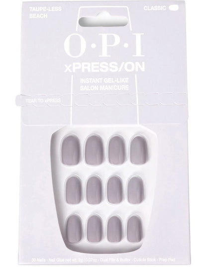 Xpress/On Taupe-Less Beach Press-On Nails Set