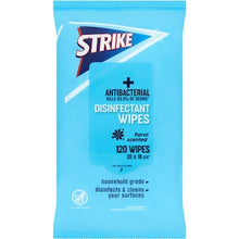 Strike Household Grade Disinfectant Wipes 120 pack