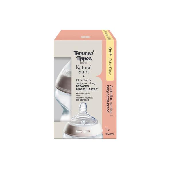 TOMMEE TIPPEE NATURAL START 150ML BOTTLE 0M+ 1PK